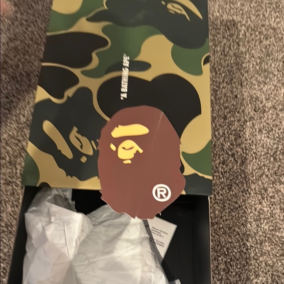 Bape Purple Sneakers Classic Design